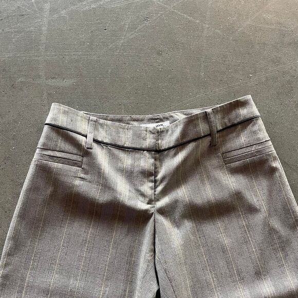 Y2k pinstripe grey office trousers size 2 - Picture 2 of 4